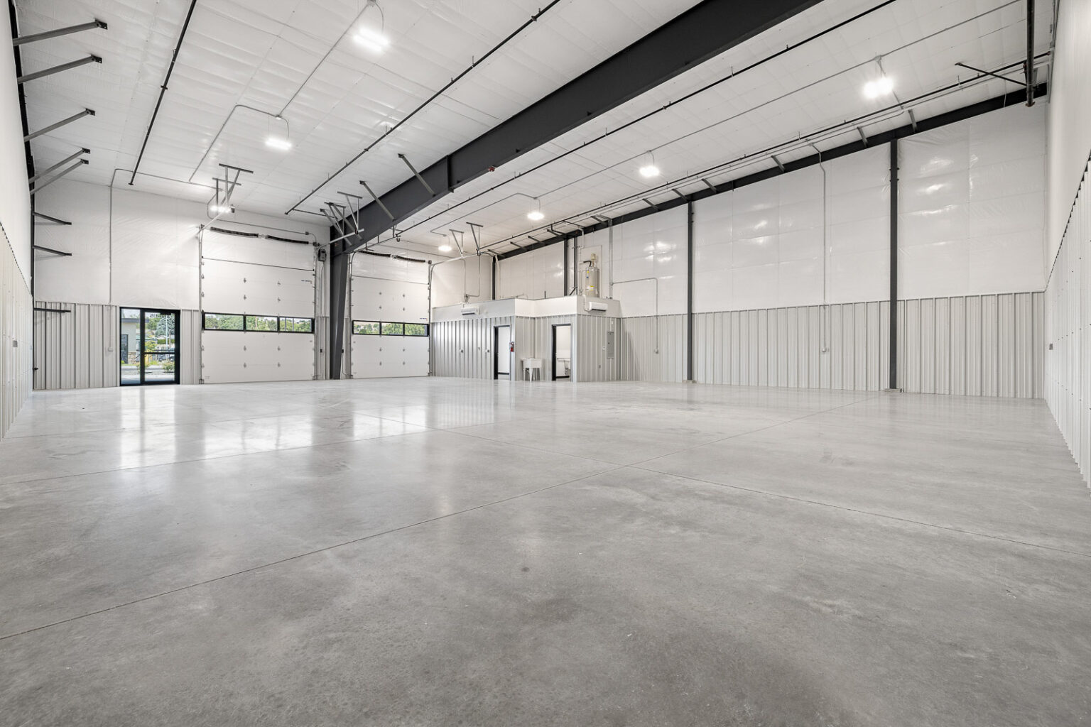 Expansive warehouse with office space at FlexSpace Business Centers in Richland.